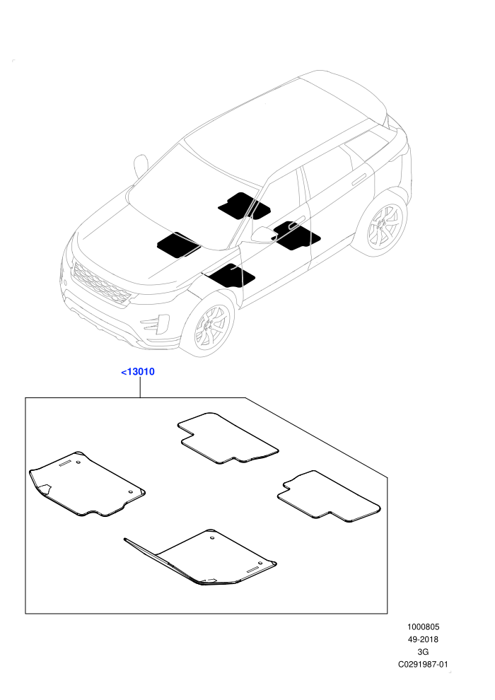 Floor Mats (Halewood (UK))
