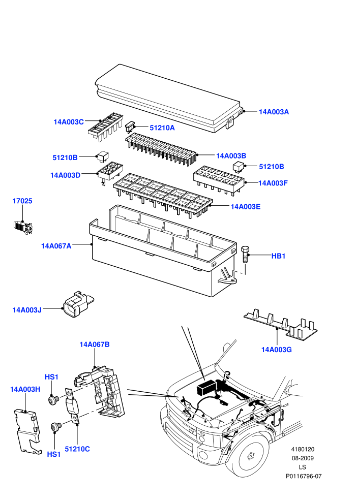 Fuses, Holders And Circuit Breakers (Engine Compartment)((V)TO9A999999)