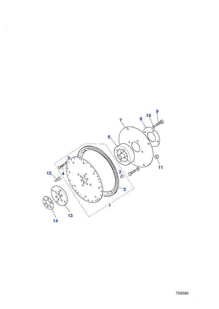 Drive Plate Auto (Automatic Transmission,V8 Twin Carb L/R Petrol)