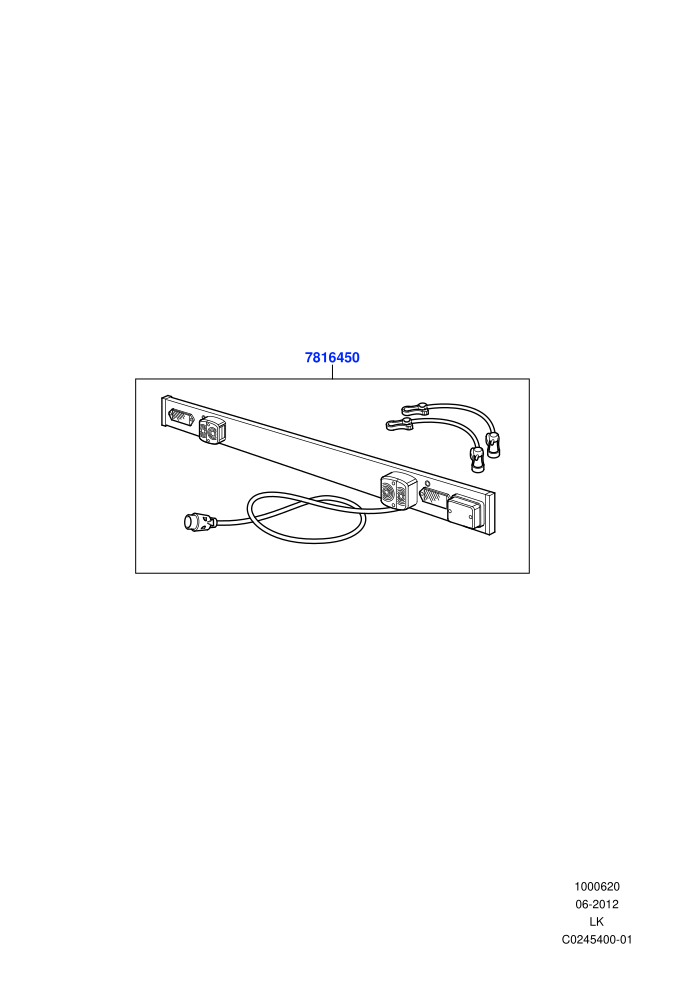 Towing Electrics (Accessory,Lighting Board)