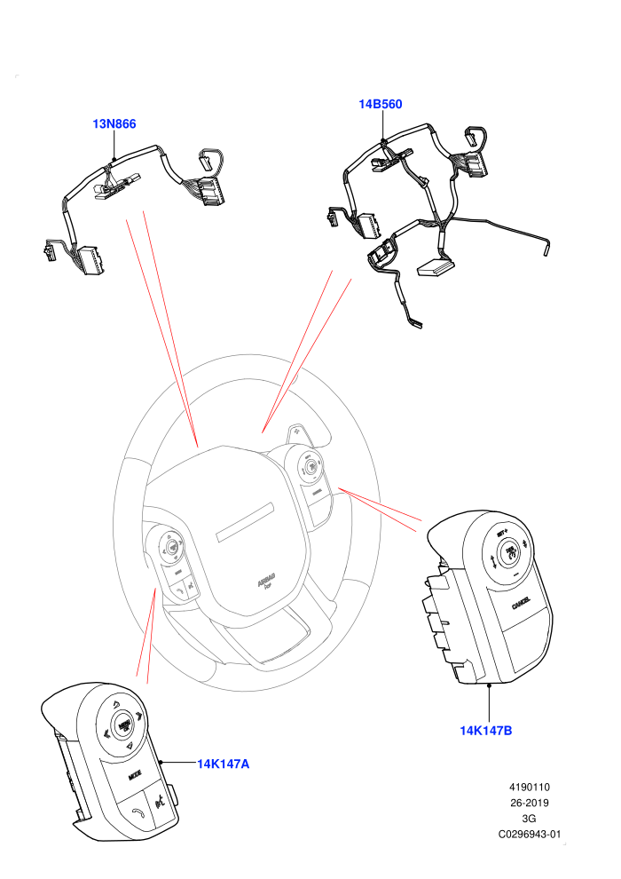 Switches (Changsu (China))(Steering Wheel)((V)TOMG575834)