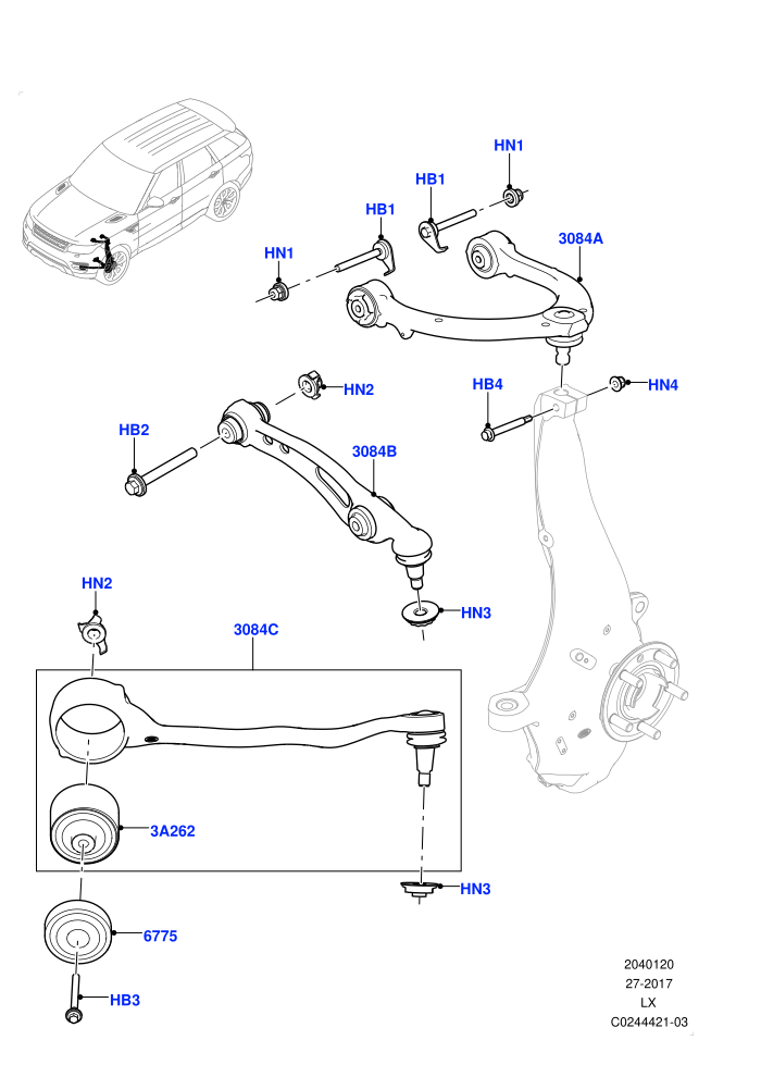 Front Suspension Arms