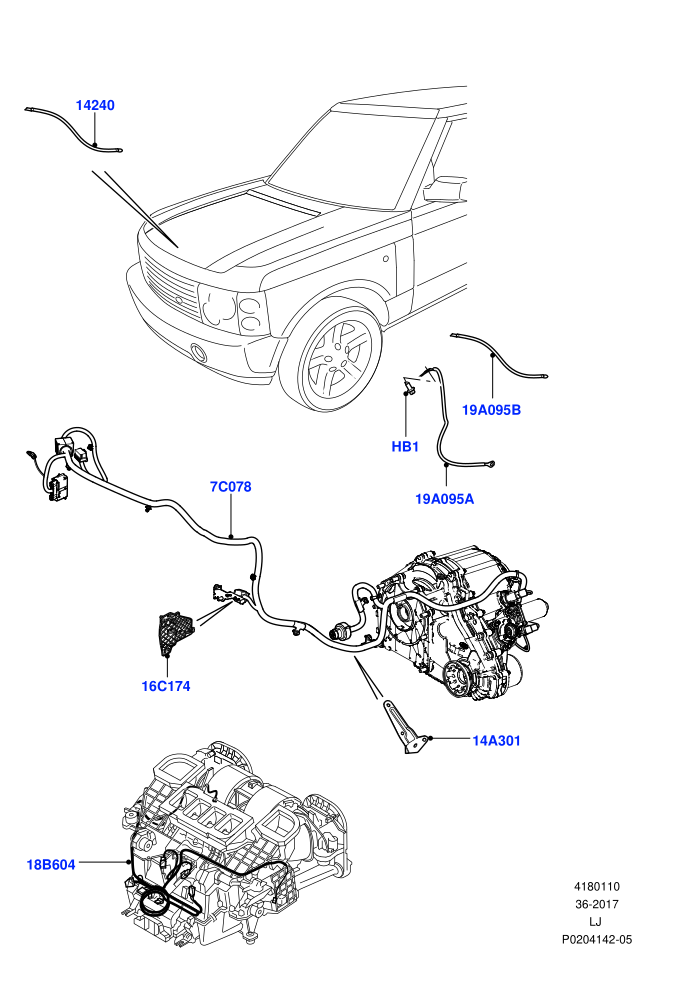 Electrical Wiring - Engine And Dash (Wiring Harness)((V)FROMAA000001)