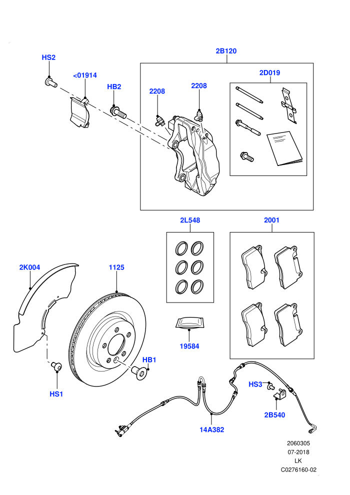 Front Brake Discs And Calipers (Disc And Caliper Size-Frt 20/RR 20,Front Disc And Caliper Size 20)((V)FROMGA285153)