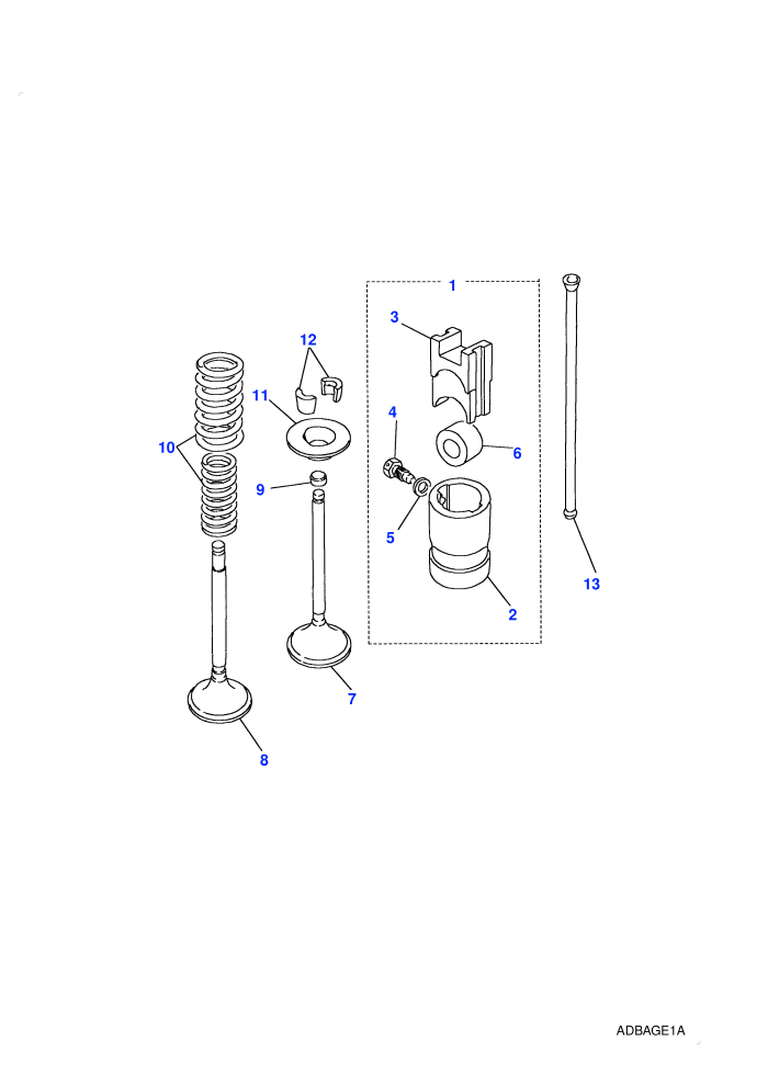 Valves (2.25L 4 Cyl L/R Petrol)