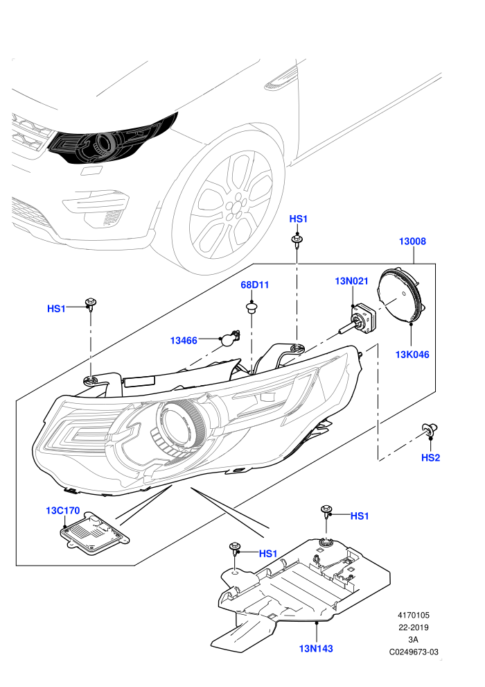 Headlamps And Front Flasher Lamps (Halewood (UK),Headlamps - LED,Headlamps - LED Matrix,Headlamps - LED Premium,With Adaptive Headlamps Bi Xenon,With BI - Xenon Headlamps)