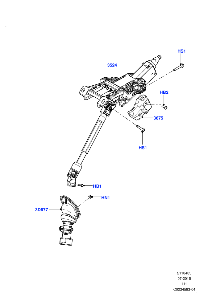 Steering Column (Halewood (UK))