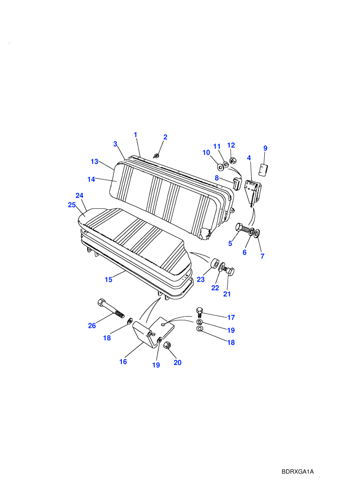 Rear Assembly-Bench Type