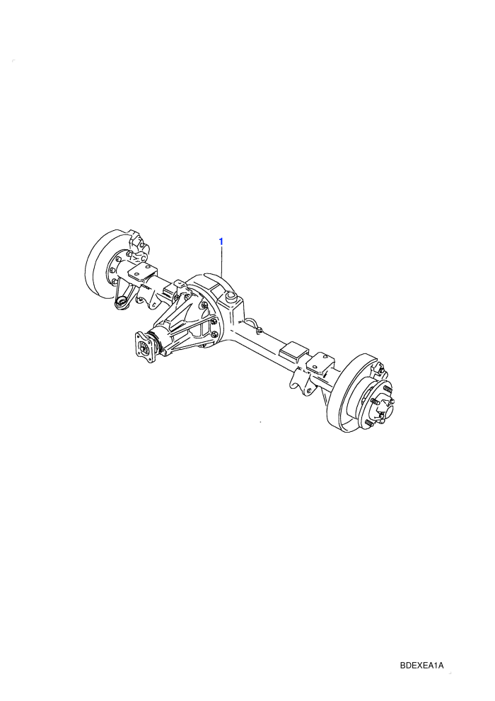 Axle Assembly Rear