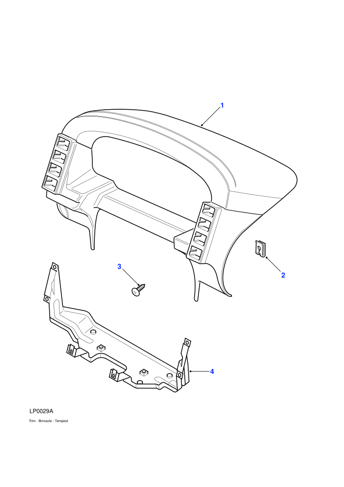 Instrument Binnacle Mounting