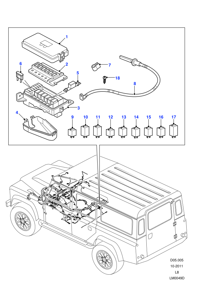 Relays And Fuses ((V)TOBA999999 (V)FROM7A000001)