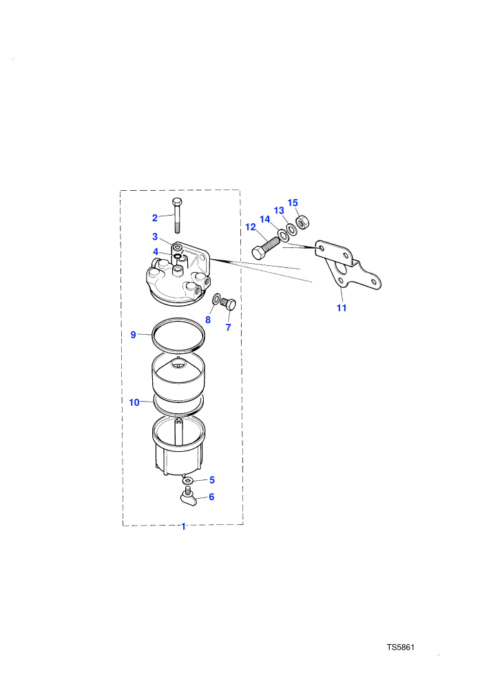 Catch Tank (V8 Petrol)((V)TOEA308802)