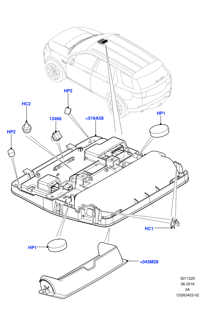 Console - Overhead (Changsu (China))((V)FROMFG000001)
