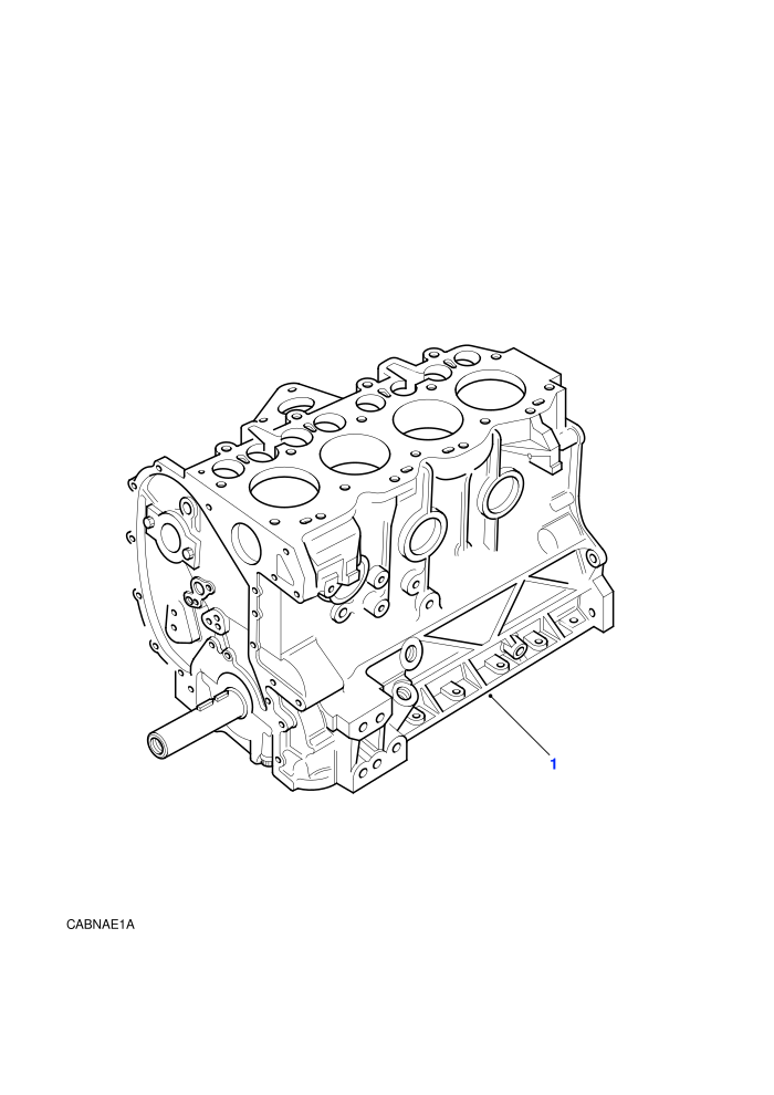 Engine Short (2.5 Tdi EGR (Gem),2.5L 300 Tdi)((V)FROMMA081992)