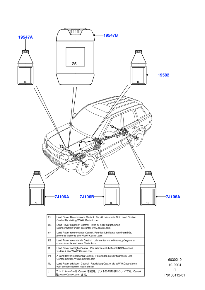 Transmission & Power Steering Oil ((V)TO9A999999)