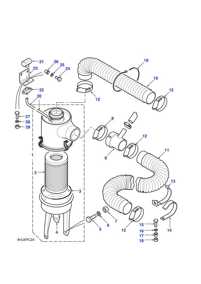 Air Cleaner (Turbo Diesel)