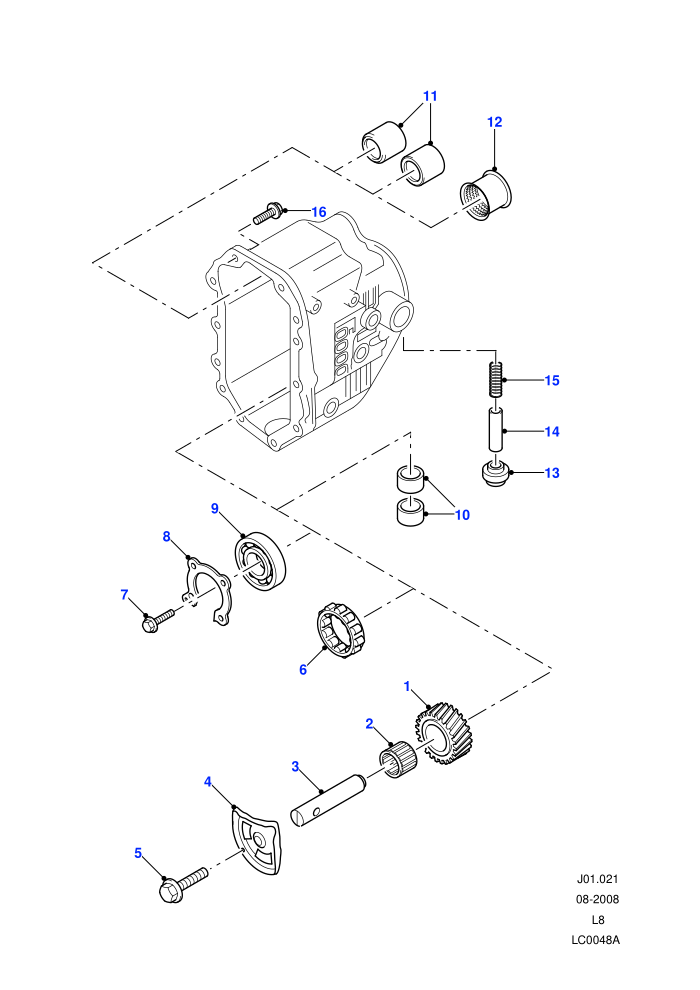 Manual Transmission External Cmpnts ((V)FROM7A000001)
