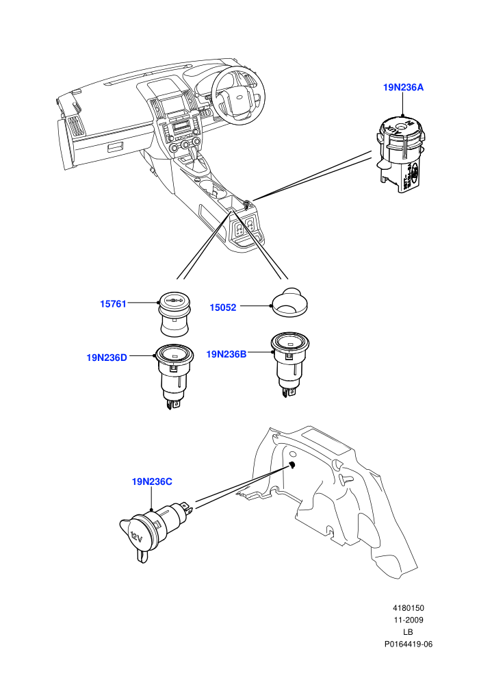 Auxiliary Electrical Power Points