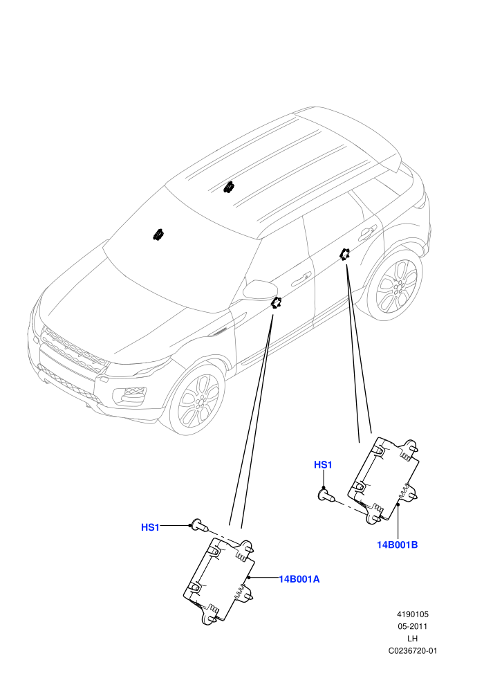 Vehicle Modules And Sensors (Halewood (UK))(Door)
