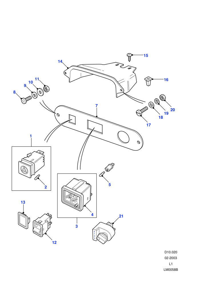 Facia Assembly-To (V) 1A999999
