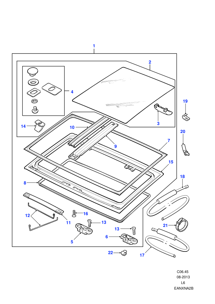 Sunroof - Glass Panel (3 Door Soft Back/Hard Back)