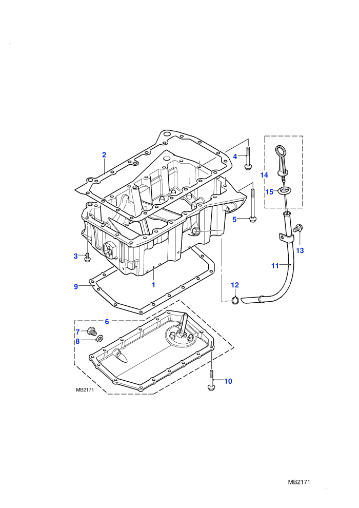 Sump (M47 2.0L I4 16V Diesel)