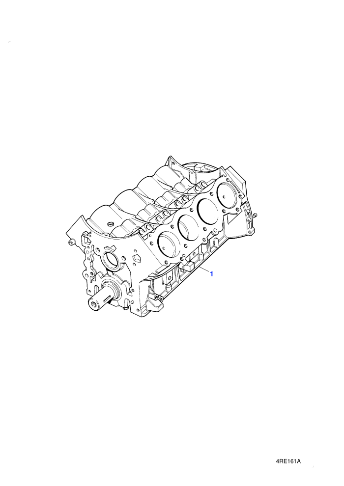 Engine Short (V8 Twin Carb L/R Petrol)
