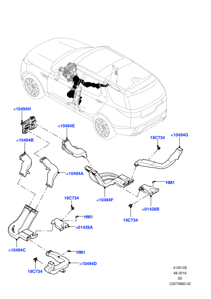 Air Vents, Louvres And Ducts (Floor,Internal Components,Solihull Plant Build)((V)FROMHA000001)