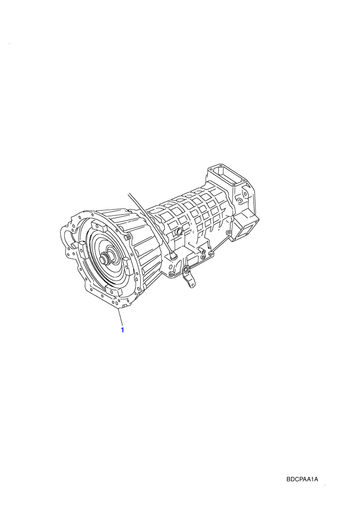 Gearbox Assembly (4 Speed,Automatic Transmission)