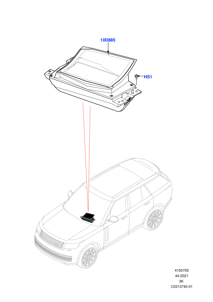 Head Up Display Module (Head Up Display)