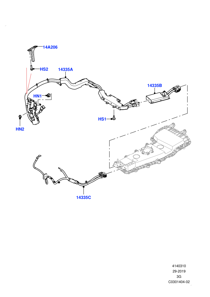 Hybrid Electrical Modules (Changsu (China),Electric Engine Battery-MHEV)(MHEV Charging Cables and Fixings)