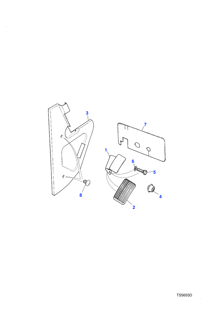 Footrest & Sound Deadening pad