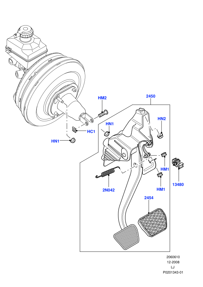 Brake And Clutch Controls ((V)FROMAA000001)