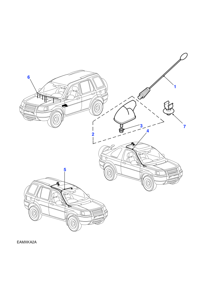 Antenna-Roof Mounted