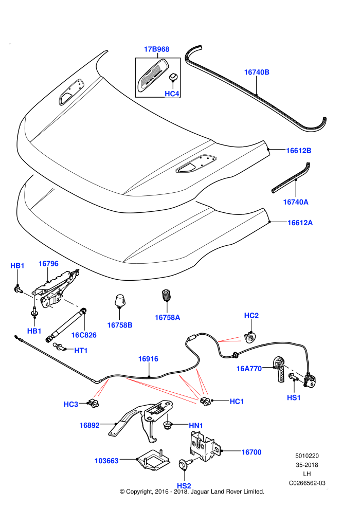 Hood And Related Parts (Itatiaia (Brazil))((V)FROMGT000001)