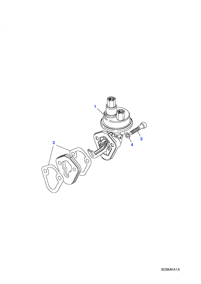 Fuel Pump (2.5L 200 Tdi,5 Speed Manual Transmission,Less Catalyst)