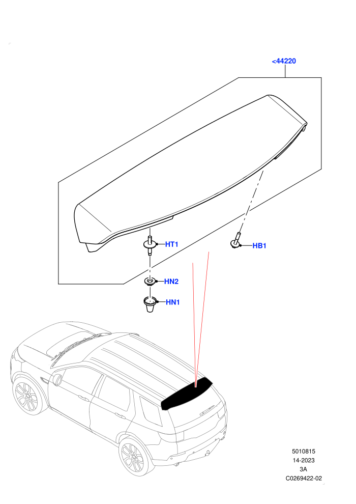 Spoiler And Related Parts (Itatiaia (Brazil))((V)FROMGT000001)