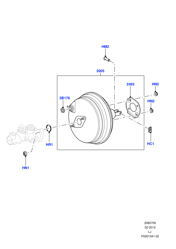 Brake Booster ((V)FROMAA000001)