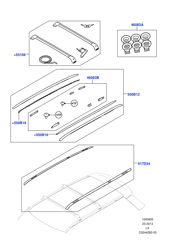 Roof Rails & Crossbars (Accessory)