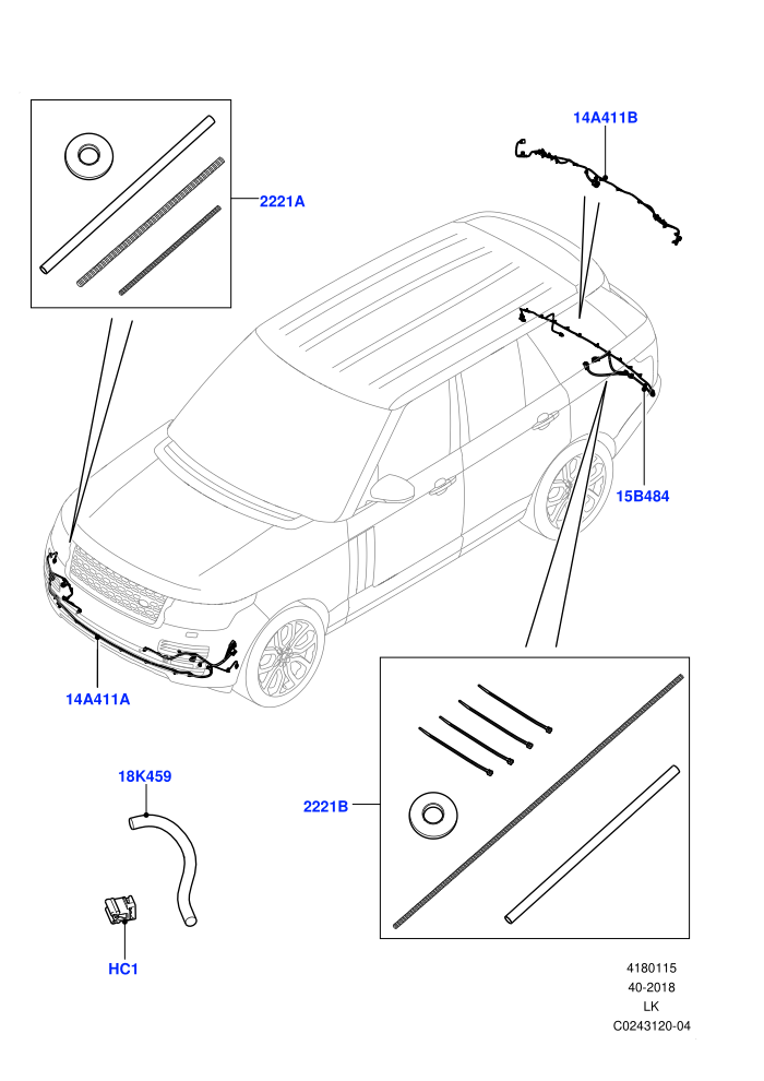 Electrical Wiring - Body And Rear (Bumper)