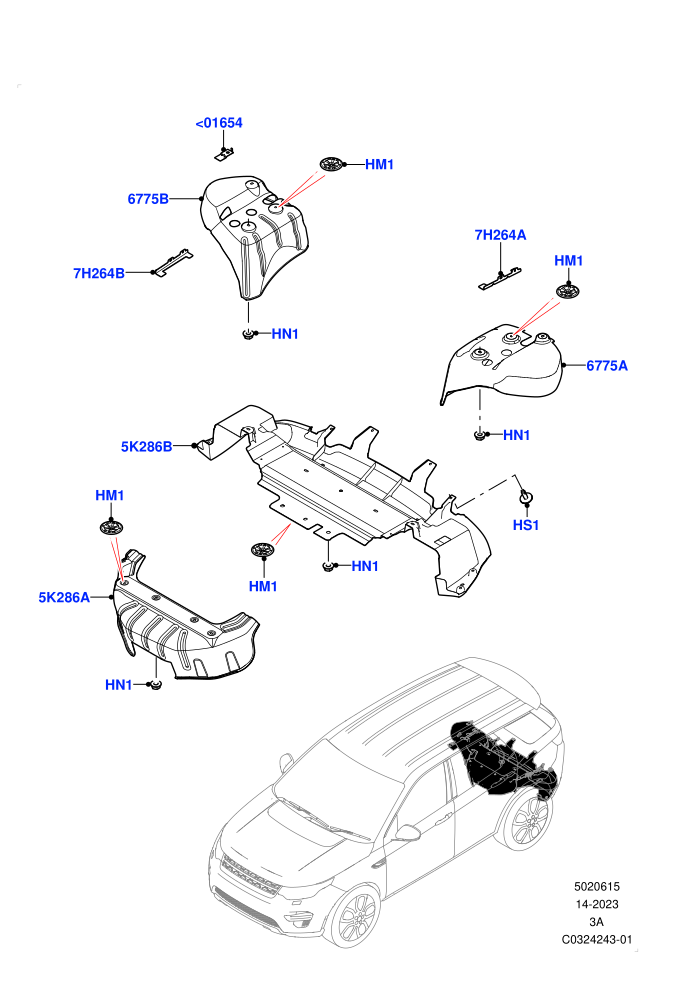 Splash And Heat Shields (Itatiaia (Brazil))(Body,Rear Section)((V)FROMLT000001)