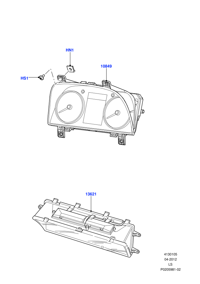 Instrument Cluster ((V)FROMAA000001)