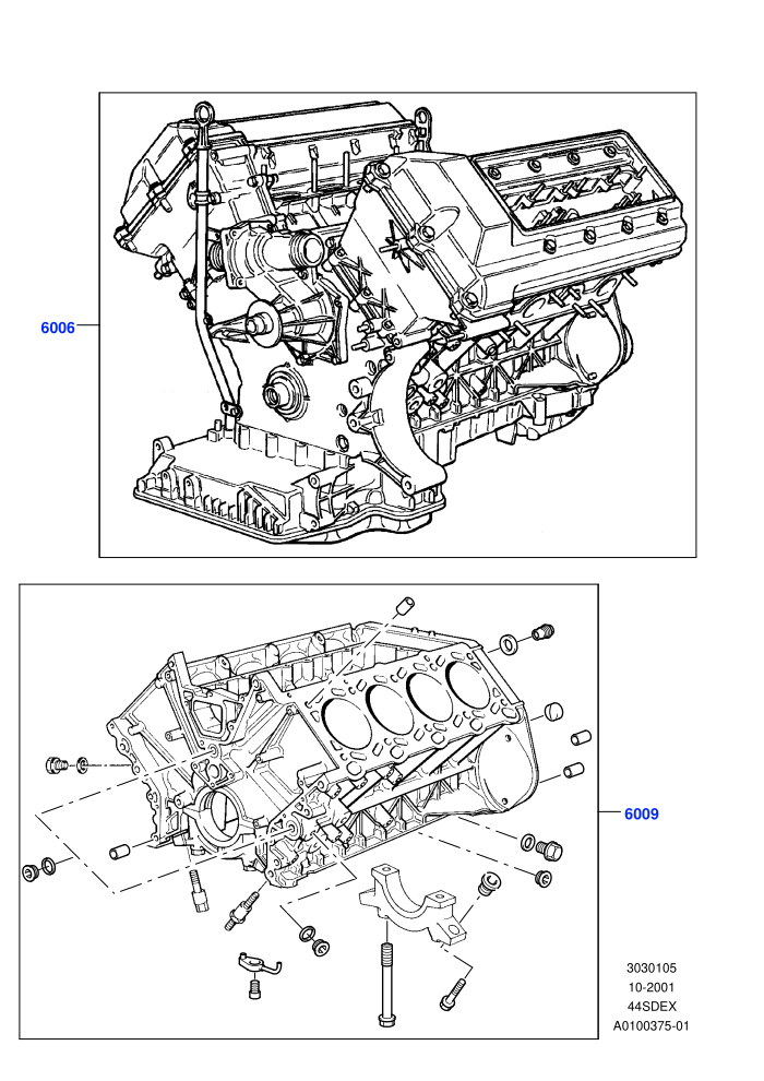 Service Engine And Short Block (M62 B44 4.4 V8 Petrol)