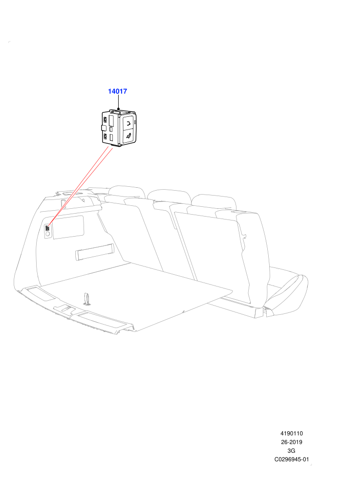 Switches (Changsu (China),Tow Hitch Elec Deployable Swan Neck)(Luggage Compartment)