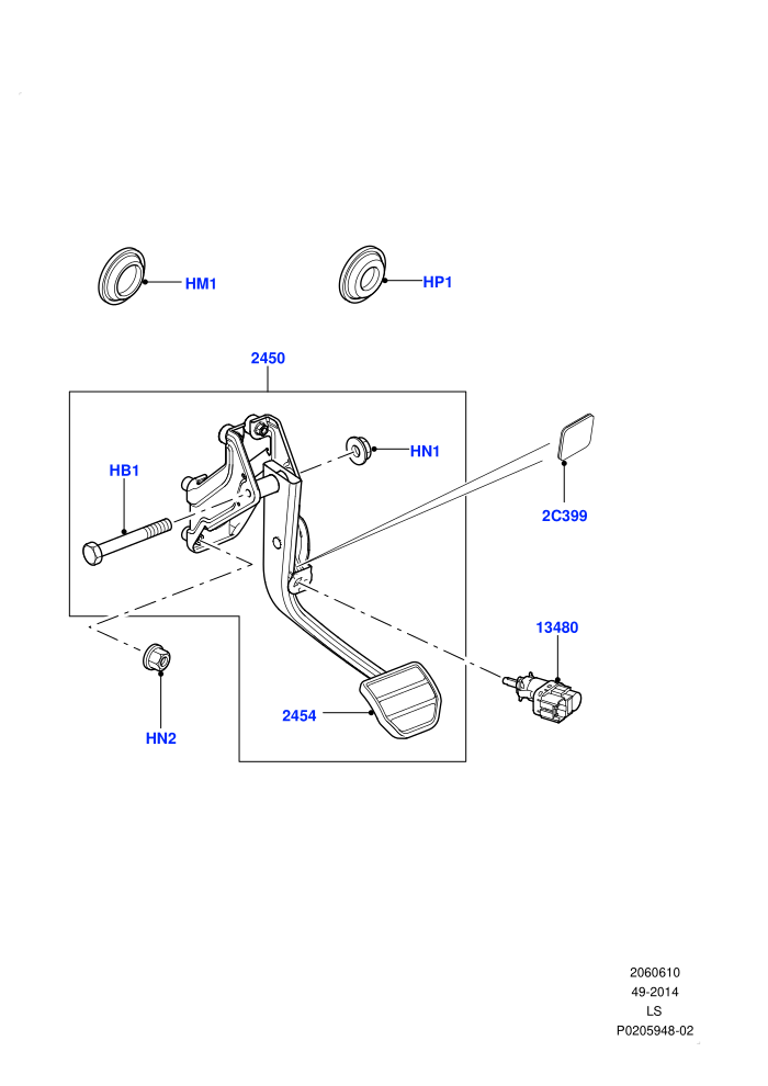 Brake And Clutch Controls (Automatic Transmission)((V)FROMAA000001)