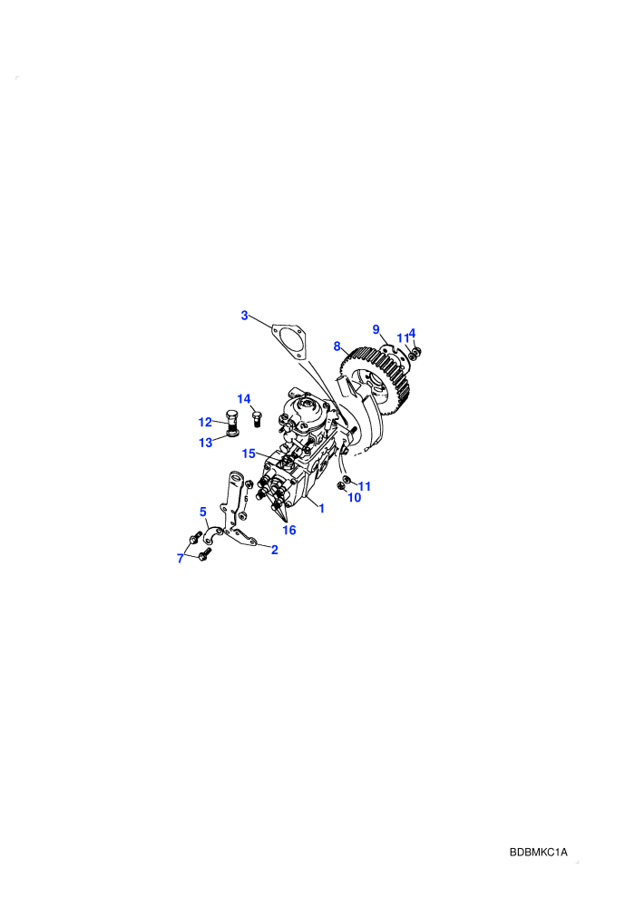 Injection Pump (2.5L 200 Tdi,5 Speed Manual Transmission,Less Catalyst)