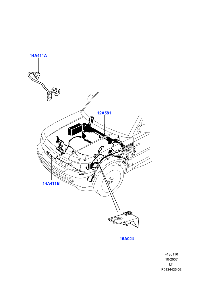 Electrical Wiring - Engine And Dash (Engine Compartment)((V)TO9A999999)