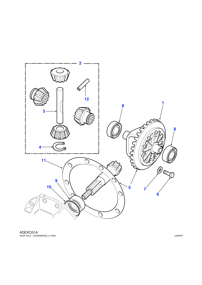 Differential Case Front