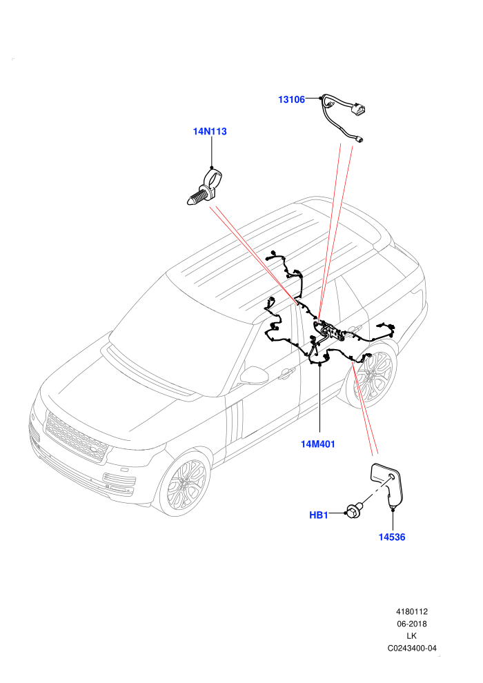 Electrical Wiring - Chassis