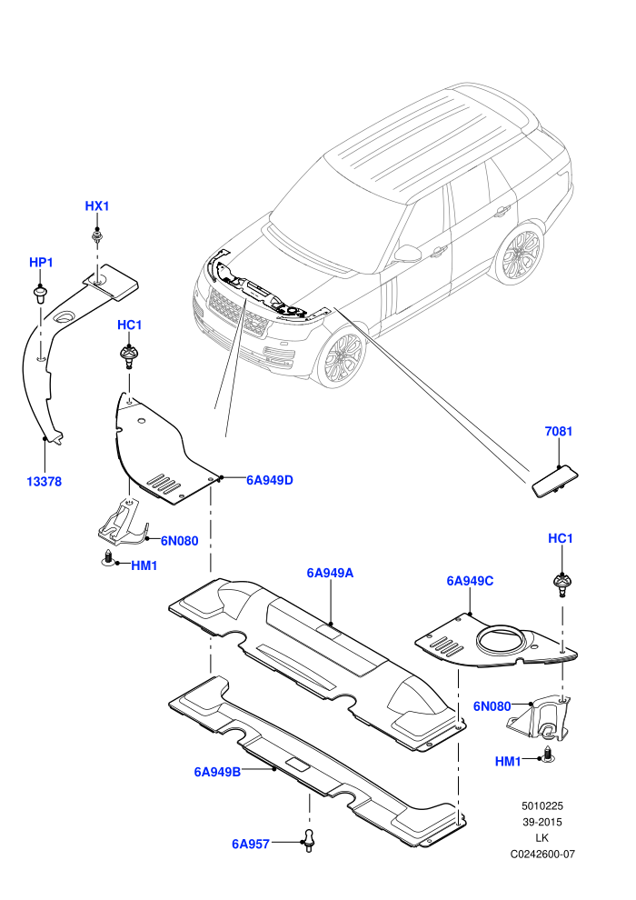 Engine Compartment - Covers
